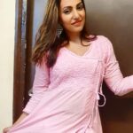 Mulmul Cotton Chikankari Angrakha Kurta
