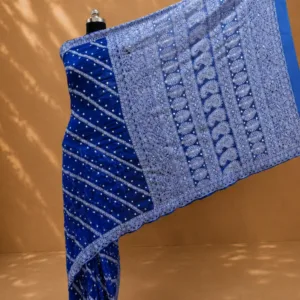 Hand Embroidery Chikankari Saree