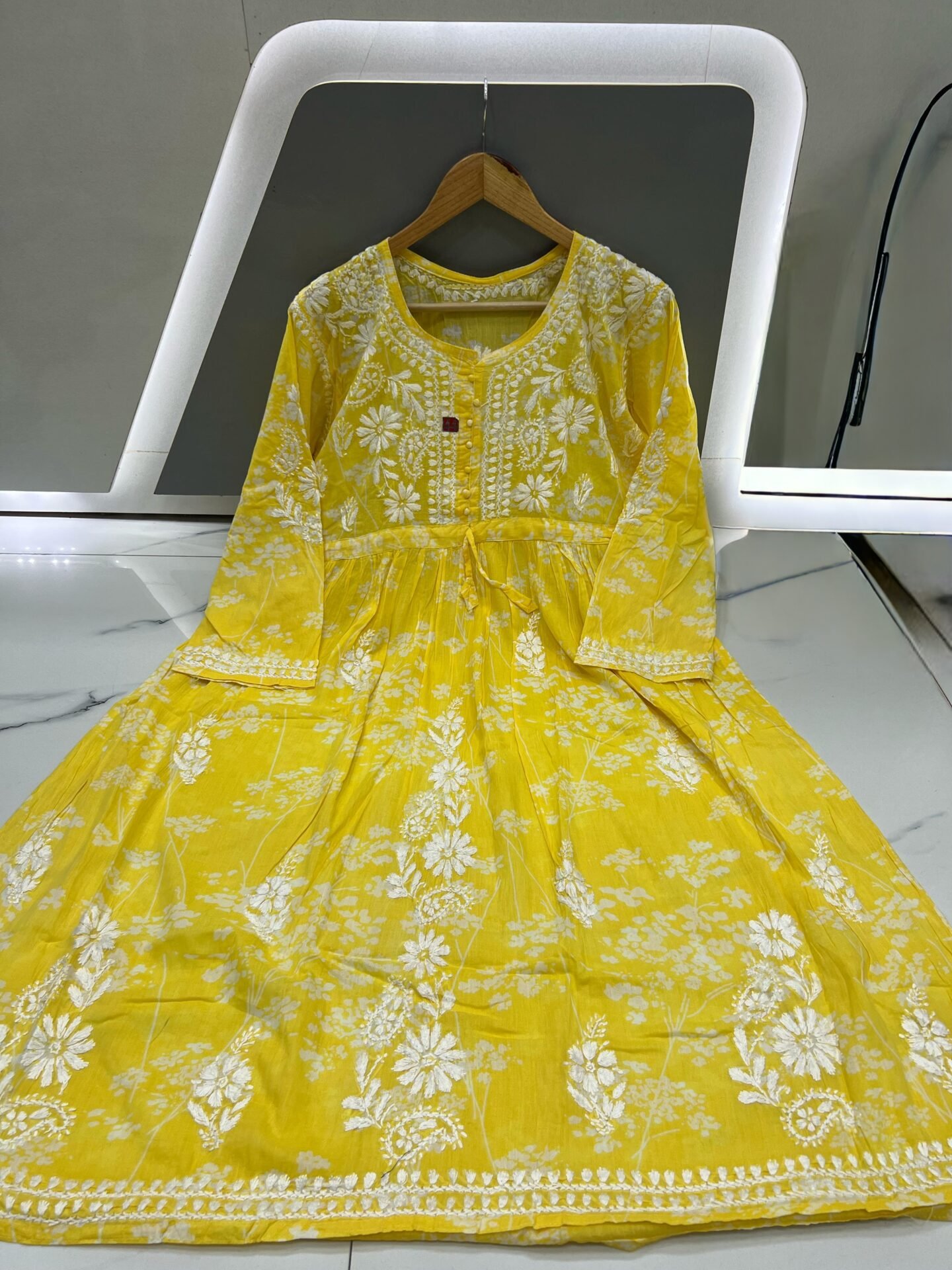 Yellow-Mulmul-Cotton-Chikankari-A-line-Kurta.jpg